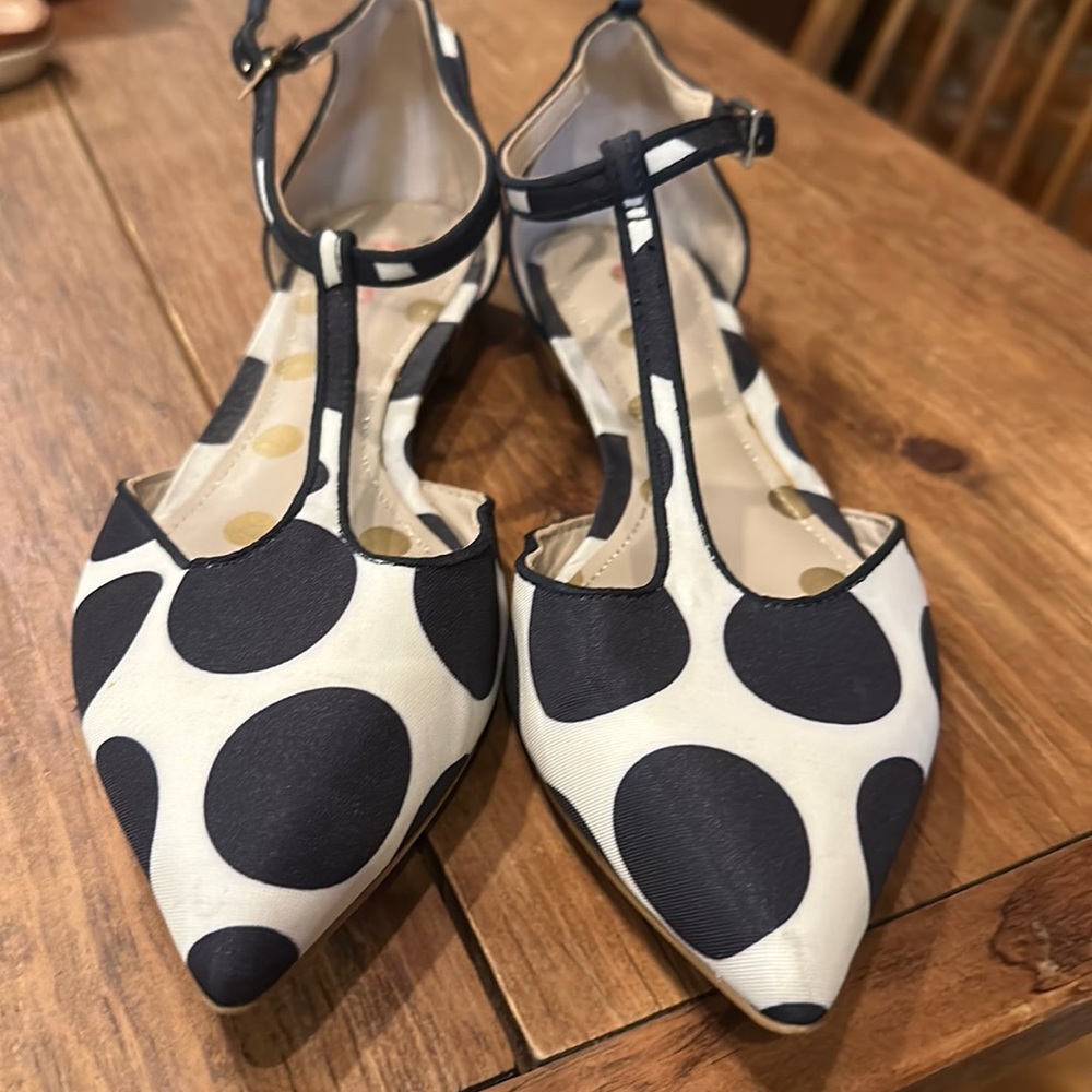 Boden polka dot shoes